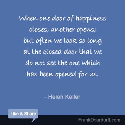 When One Door Closes